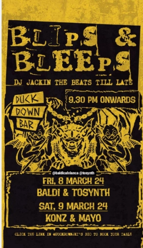 DUCK DOWN JAKARTA - BLIPS & BLEEPS