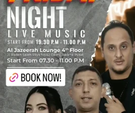 AL JAZEERAH LOUNGE JAKARTA  FRIDAY LIVE MUSIC