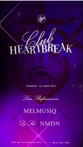 MS JACKSON JAKARTA - LUB HEART BREAK