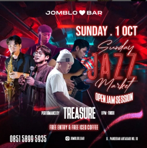 JOMBLOO BAR CILANDAK - Sunday Jazz Market