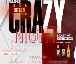 MR BRAID JAKARTA  CRAZY NIGHT