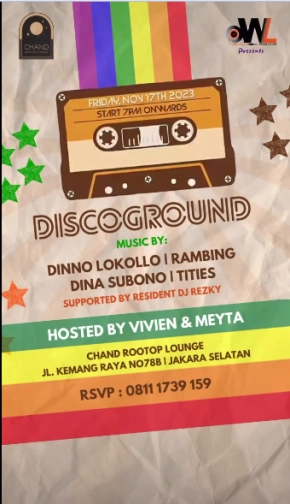 CHAND ROOFTOP LOUNGE JAKARTA - DISCOGROUND