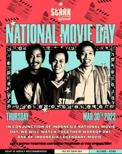 STARK TAPROOM JAKARTA - NATIONAL MOVIE DAY