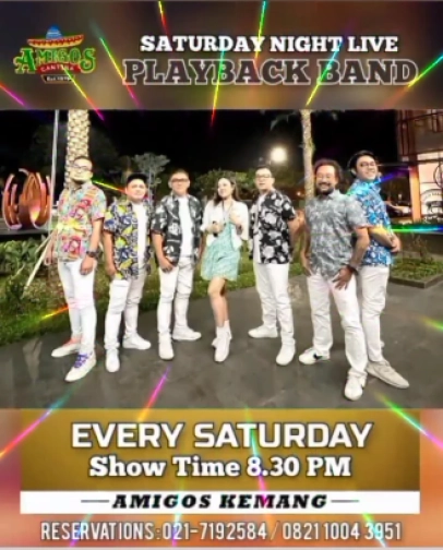 AMIGOS JAKARTA - PLAYBACK BAND