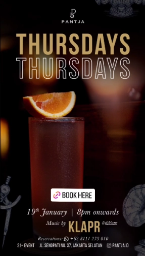 PANTJA JAKARTA - THURSDAYS