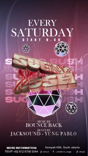 LUFRE BAR & LOUNGE SENOPATI - SUGAR RUSH