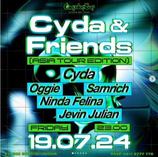 WONDER BAR JAKARTA - CYDA & FRIENDS