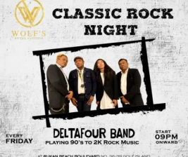 WOLFS JAKARTA  CLASSIC ROCK NIGHT