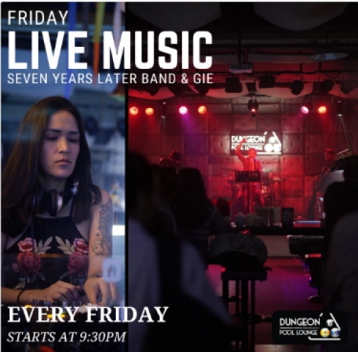 DUNGEON POOL LOUNGE JAKARTA - LIVE MUSIC