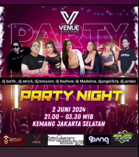 VENUE JAKARTA - PARTY NIGHT