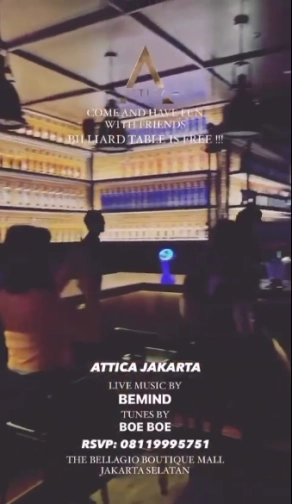 ATTICA JAKARTA - FRIDAY