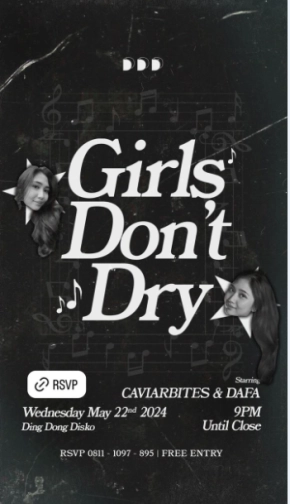 DING DONG DISCO JAKARTA - GIRLS DONT DRY