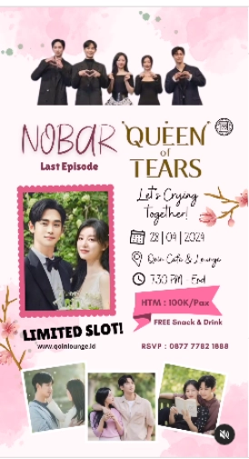 QOIN LOUNGE JAKARTA - NOBAR “Queen of Tears”