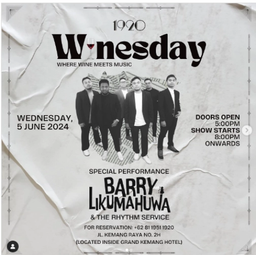 1920 LOUNGE JAKARTA - WINESDAY