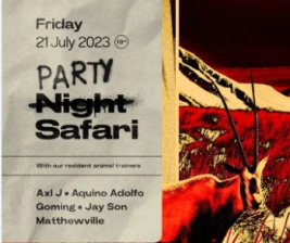 ZOO SCBD  PARTY SAFARI