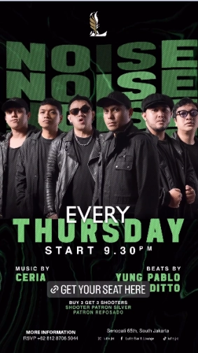 LUFRE BAR & LOUNGE SENOPATI - NOISE