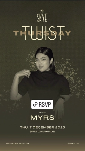 SKYE JAKARTA - TWIST THURSDAY