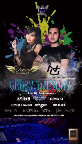 VENUE JAKARTA - GRAZY TUESDAY