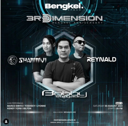 BENGKEL SCBD - 3RDIMENSION - Bengkel Anniversary