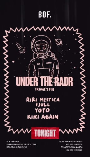 BACKROOM ON FIFTH JAKARTA - UNDER THE RADR