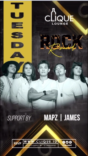 CLIQUE SPOT JAKARTA - ROCK ROUND