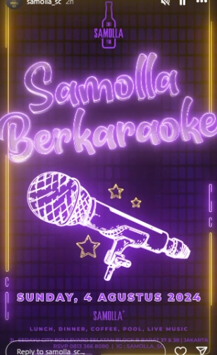 SAMOLLA CAFE & POOL JAKARTA - SAMOLLA BERKARAOKE