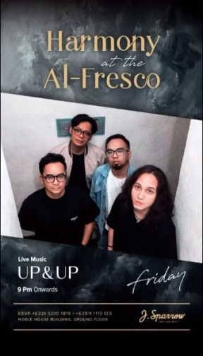 J.SPARROW JAKARTA - HARMONY at the AL-FRESCO