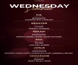 GOLD DRAGON BEKASI  WEDNESDAY