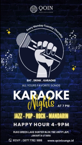 QOIN LOUNGE JAKARTA - KARAOKE & LADIS NIGHT