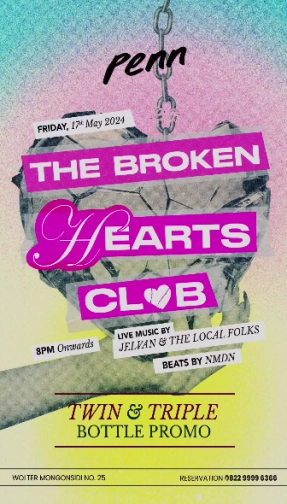 PENN KEBAYORAN BARU - THE BROKEN HEART CLUB