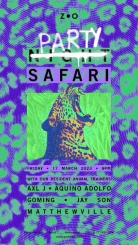 ZOO SCBD - PARTY SAFARI