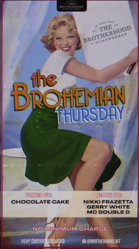 THE BROTHERHOOD JAKARTA - THE BROHEMIAN THURSDAY