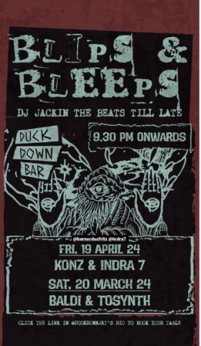 DUCK DOWN JAKARTA - BLIPS & BLEEPS