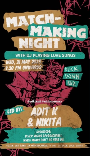 DUCK DOWN JAKARTA - MATCH MAKING NIGHT