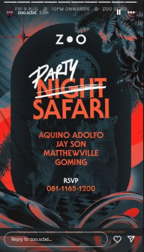 ZOO SCBD - PARTY SAFARY