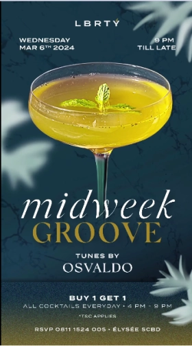 LBRTY JAKARTA - MIDWEEK GROOVE