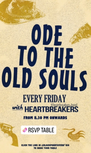 BLACK POND TAVERN JAKARTA - ODE TO THE OLD SOULS