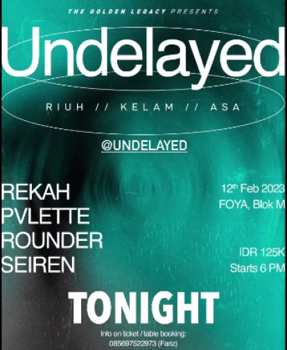 FOYA JAKARTA - UNDELAYED