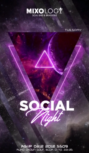 MIXOLOGY JAKARTA - SOCIAL NIGHT