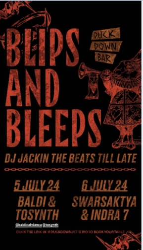 DUCK DOWN JAKARTA - BLIPS & BLEEPS