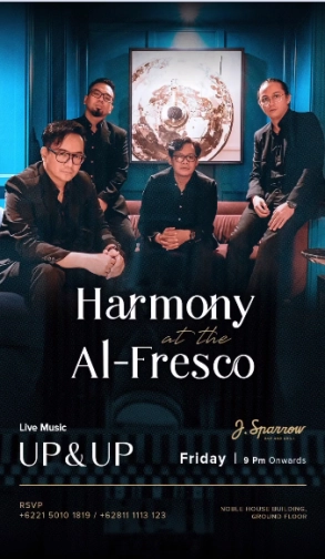 J.SPARROW JAKARTA - HARMONY at the AL-FRESCO