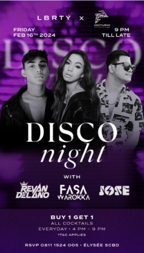 LBRTY JAKARTA - DISCO NIGHT