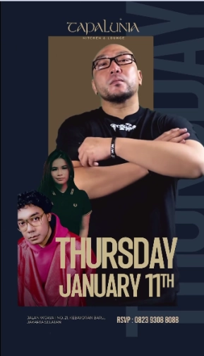 TAPALUNIA JAKARTA - THURSDAY