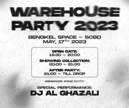 BENGKEL SCBD  WAREHOUSE PARTY 2023