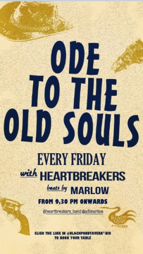 BLACK POND TAVERN JAKARTA - ODE TO THE OLD SOULS