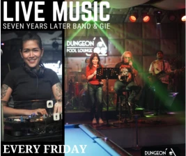 DUNGEON POOL LOUNGE JAKARTA  FRIDAY LIVE MUSIC