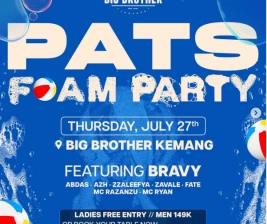 BIG BROTHER KEMANG  FOAM PARTY 