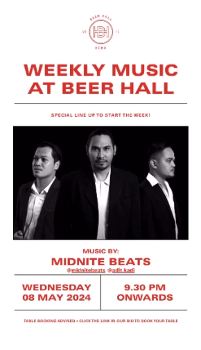 BEER HALL JAKARTA - WEDNESDAY