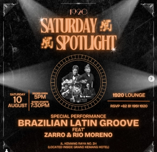 1920 LOUNGE JAKARTA - SATURDAY SPOTLIGHT