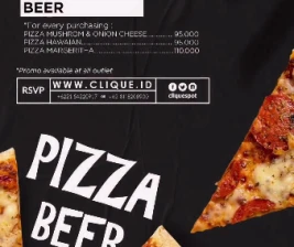 CLIQUE SPOT JAKARTA  PIZZA BEER RIA